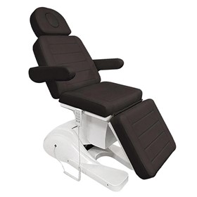 Supreme Cosmetic Couch 4 Motor 3 Section in Black Medical Grade Vinyl