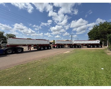 Side Tipper Trailer | 2025 Triple Side Tipper Combination