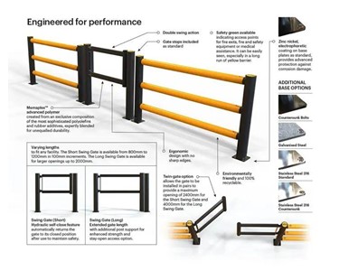 Warehouse Safety - A-SAFE - Swing Gate