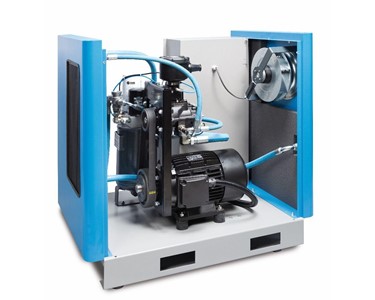 Anest Iwata - Eco Series 11 Kw Belt Driven Tank Screw Mounted Compressor