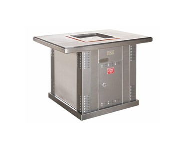 Greenplate - Commercial BBQ & Hotplate | Milo Single BBQ Pedestal With Extended Top