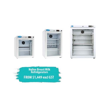 Nuline - MLB Breast Milk Refrigerator 29L or 125L models