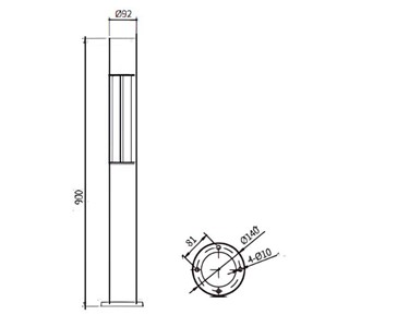 Garden Light | DHB-1155 | Kasesware Lighting
