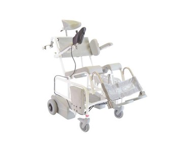 Shower Chair | M2 Motorised Electric Tilt In Place Commode Chair