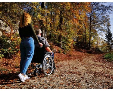 Compact Power Assist Wheelchair | VMax Mini