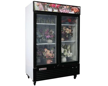 NovaChill - SM1300GFF - Double Glass Door Flower Display Fridge