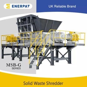 Industrial Two Shaft Shredder for Aluminum Profile | MSB-G1200M
