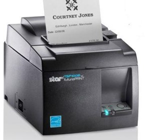 Wireless Bluetooth Thermal Receipt Printer | TSP143IIIBI-GRY - C7