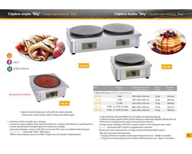 Roller Grill - Crepe Machine | 350 CSE - Made in France