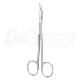 Surgical Scissors | Goldman Fox 5 130 mm 1 Blade Serrated
