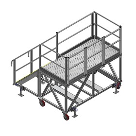 Mobile Access Platform | Custom Strut Pin Access Platform