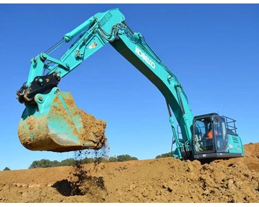 Kobelco - Large Excavators | SK350LC-10