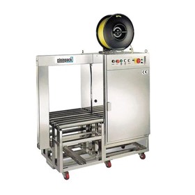 XS-93YMT Stainless Steel Side Seal Strapping Machine With Table