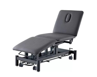 CubicHealth - Three Section Treatment Table | with Black Frame & Footbar