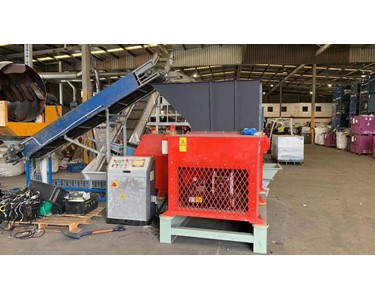 Enerpat - Single Shaft Shredder for Metal Shavings and Industrial Scrap