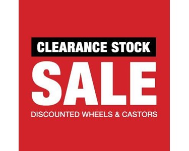 Castors and Industrial - Obsolete Stock Sale