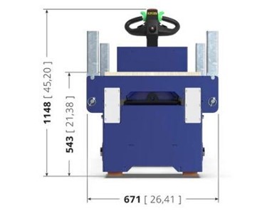 Zallys - M8 Electric transporter for bars and tubes