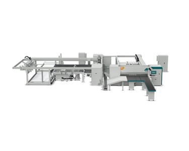 Biesse - Twin-line panel saw with blade cutting | Rover Cut Pro A T