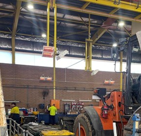 Case study: Warehouse Heating Solution for Port Adelaide Enfield City Depot