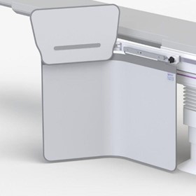 Table shields with a single friction pivot 100 cm wide | KNX-312 