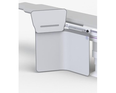 Kenex - Table shields with a single friction pivot 100 cm wide | KNX-312 