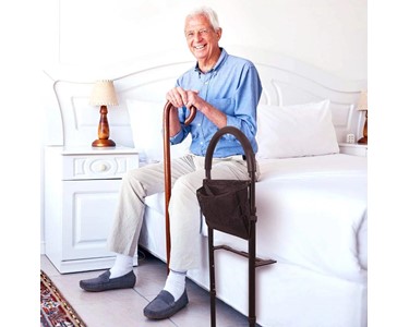 Height Adjustable Hand Bed Rail with Pouch 130 kg