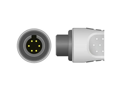 Direct-Connect ECG 5-Leads Snap Cable