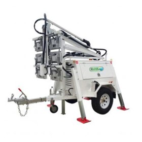 Diesel-powered Lighting Tower | GP6UrbanD (Hydraulic Legs)
