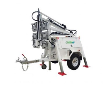 Globe Power - Diesel-powered Lighting Tower | GP6UrbanD (Hydraulic Legs)