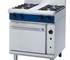 Blue Seal Black Series - Gas 4 Burner Cooktop with Convection Oven (NAT Gas) | G54D