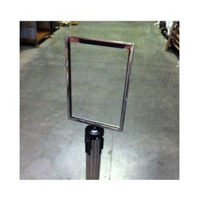Queuing Post Sign Holder