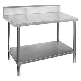 Stainless Steel Workbench 1800x700x900 | Undershelf | Splashback