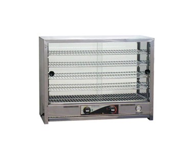 Roland - Pie Warmer Square Top with Glass Doors | 100 Pie RO-PA100