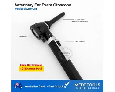 MediTools - Pet Otoscope Fiber Optic