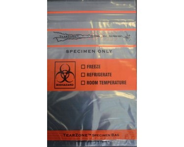 Clear Biohazard Bags | 3-Wall TearZone