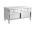 FED - Stainless Cabinet With Doors And Drawers 1200 W X 700 D