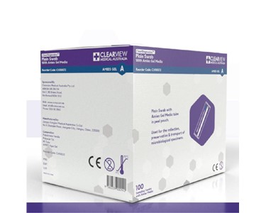 Clearview Medical Australia - Plain Swabs with Amies Gel Media