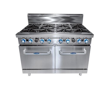 CookRite - 8 Burner Stove With Oven | W1219 X D790 X H1165