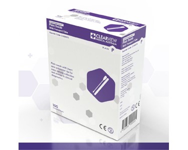 Clearview Medical Australia - Plain Swabs with Transfer Tubes