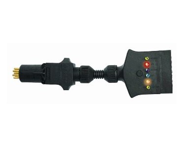 LED Trailer Plug Adaptor 7 Flat/7 Small Plug KT761