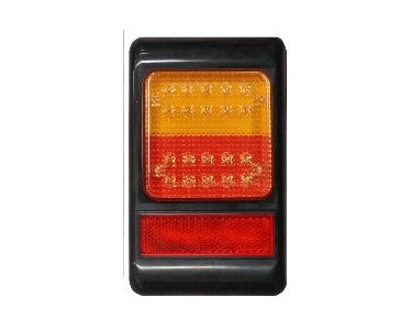 Multi-volt Red / Amber LED Stop / Tail / Indicator BL-207VARM