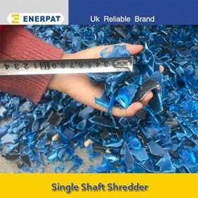 Europe Design Plastic Drum Single Shaft Shredder