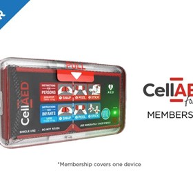 AED Defibrillator |  CellAED for life™ - Annual bundle