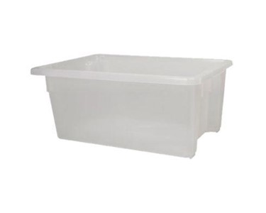 Okka - Clear Plastic Containers and Trays - Clear Crates and Trays