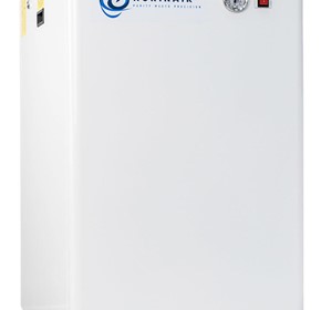 Acoustically Housed Dental Air Compressor with Dryer and Filtration.