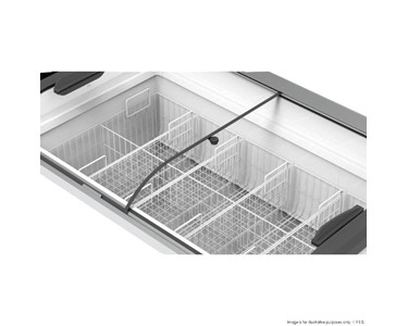Thermaster - Thermaster Heavy Duty Supermarket Glass Sliding Lid Freezers 306L - SD