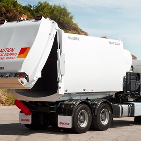 Sport Refuse Side Loader Truck