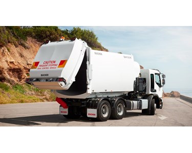 Bucher Municipal - Sport Refuse Side Loader Truck
