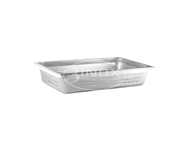 3INOX - Gastronorm Pan S/S 1/1 530x325x100mm - PERFORATED