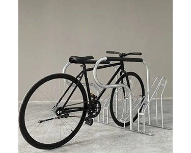 Steelmark - 4 Bay Bicycle Rack | Galvanised | Fixings Not Included